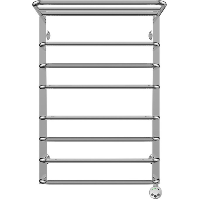 Полотенцесушитель электрический TERMINUS АРКТУР П8 500x796 с полкой, ТЭН HT-1 300W, левый/правый 4660059920436